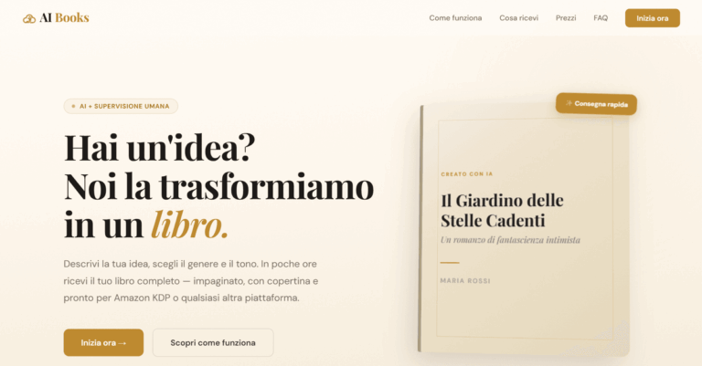 Un cliente mi ha detto: "Il libro che mi avete fatto ha chiuso un contratto da 80.000 EUR"