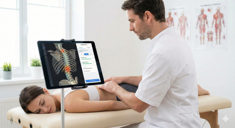 Osteopata con automazione